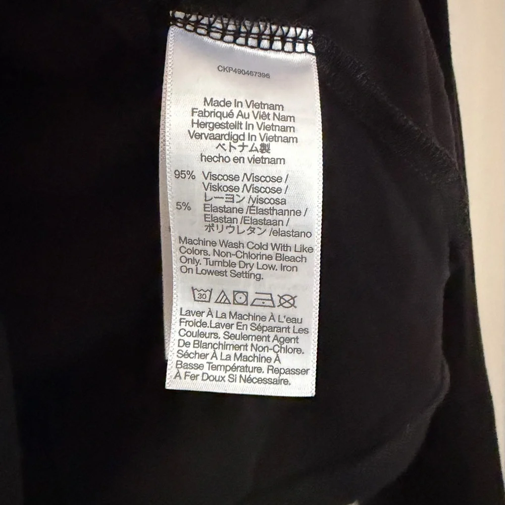 Madewell Side Cinch LS Polo Top Small - Picture 6 of 7